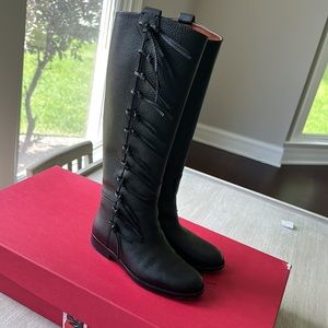 Valentino Fringe Over the Knee Boots